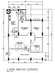 Blk 613 Hougang Avenue 8 (Hougang), HDB 4 Rooms #581403001